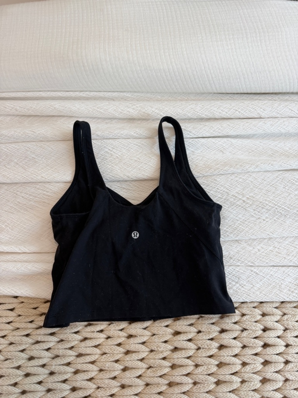 lululemon athletica Black Tank Top